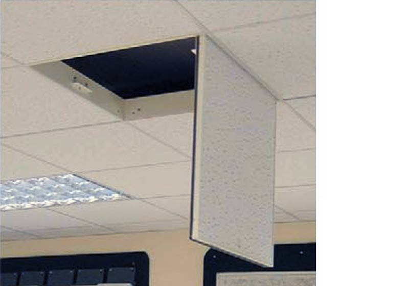 Profab 5000 Series steel access panel for suspended grid system tiled ceilings